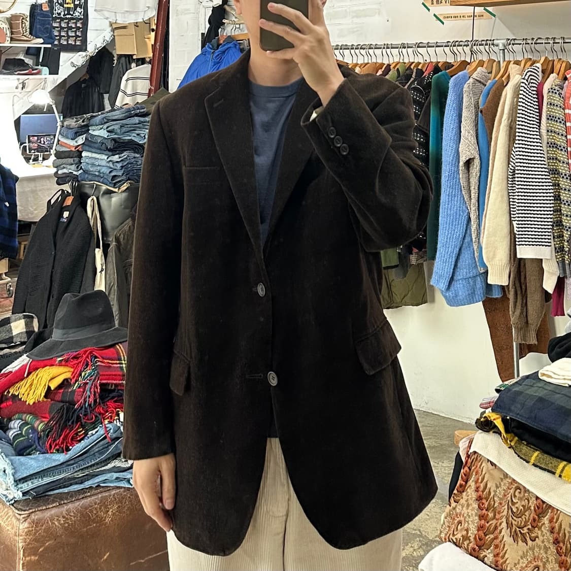 (착용컷) D'URBAN 울 블레이져 (남성용 103) 상품이미지3