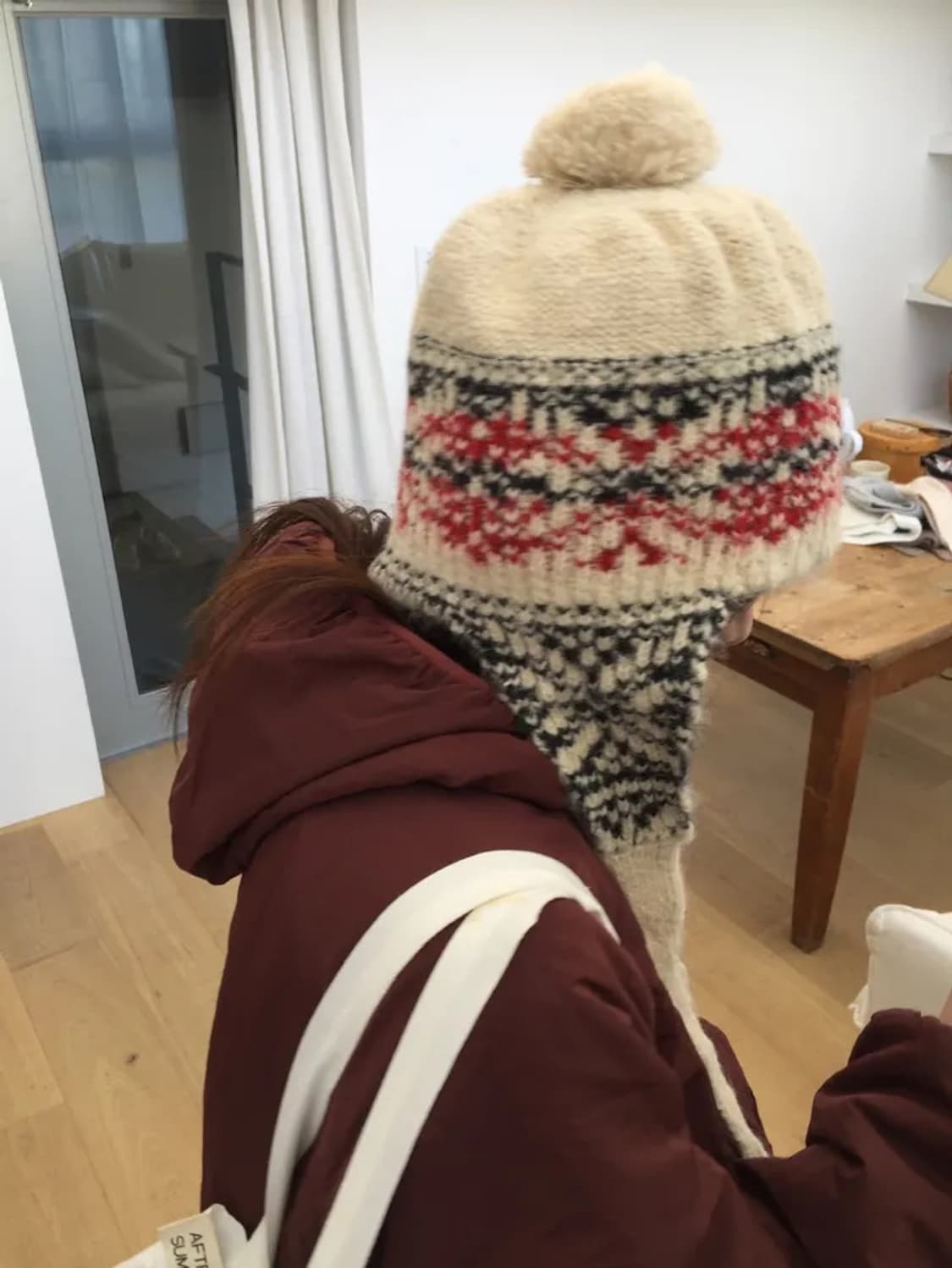 코위찬 이어플랩 비니 상품이미지3