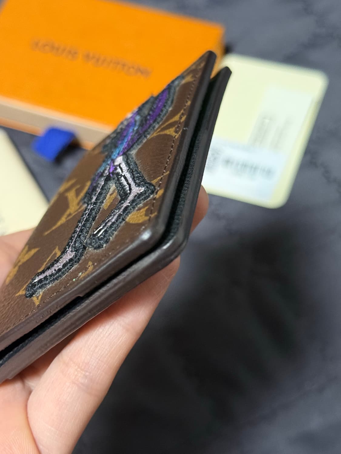 루이비통 이클립스 모노그램 버질아블로 한정판 오거나이저 카드지갑 상품이미지10