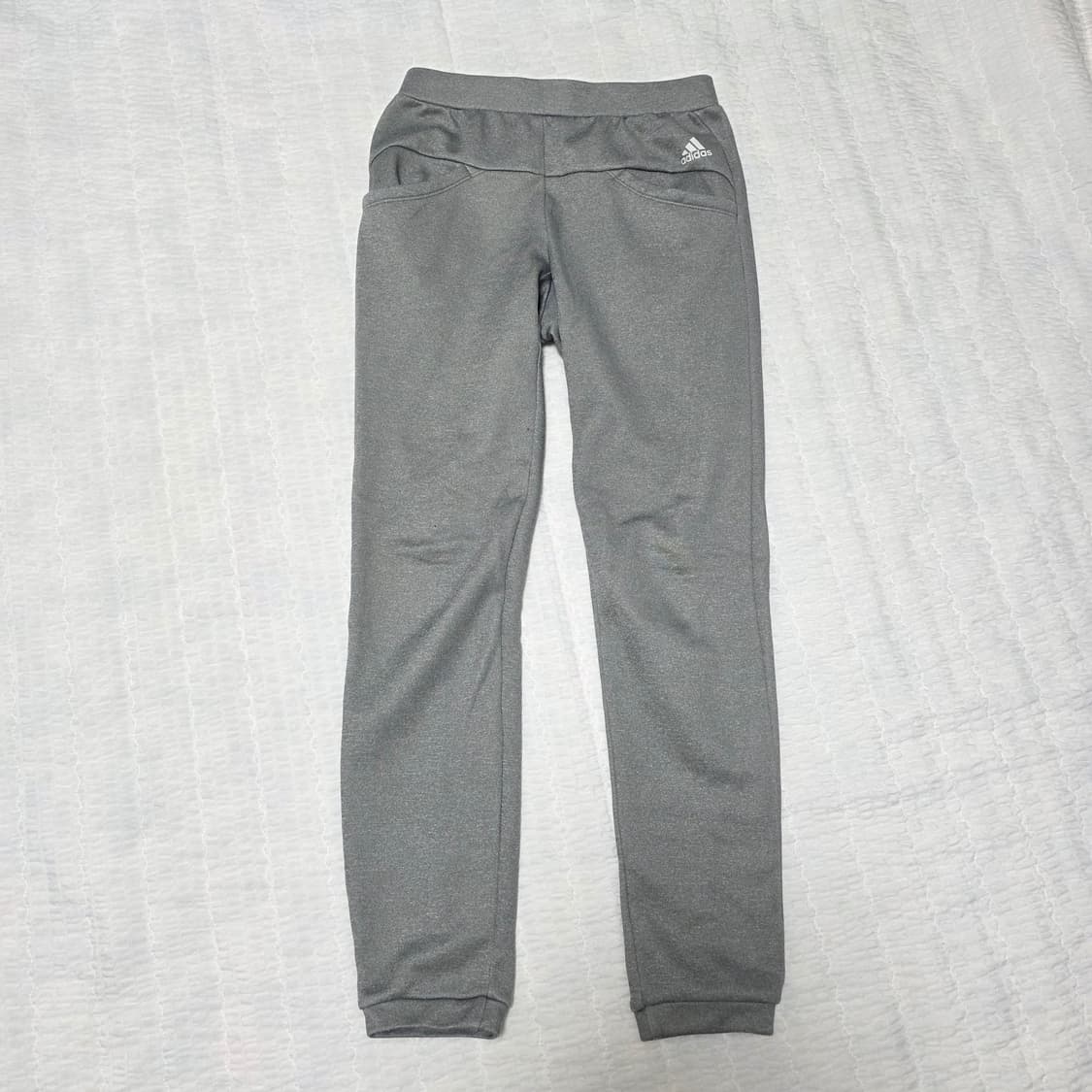 일본 아디다스)그레이 여성 트레이닝 조거팬츠 상품이미지1