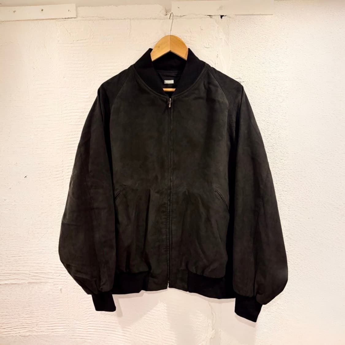 25ss Nubuck Leather Rib Blouson 상품이미지2