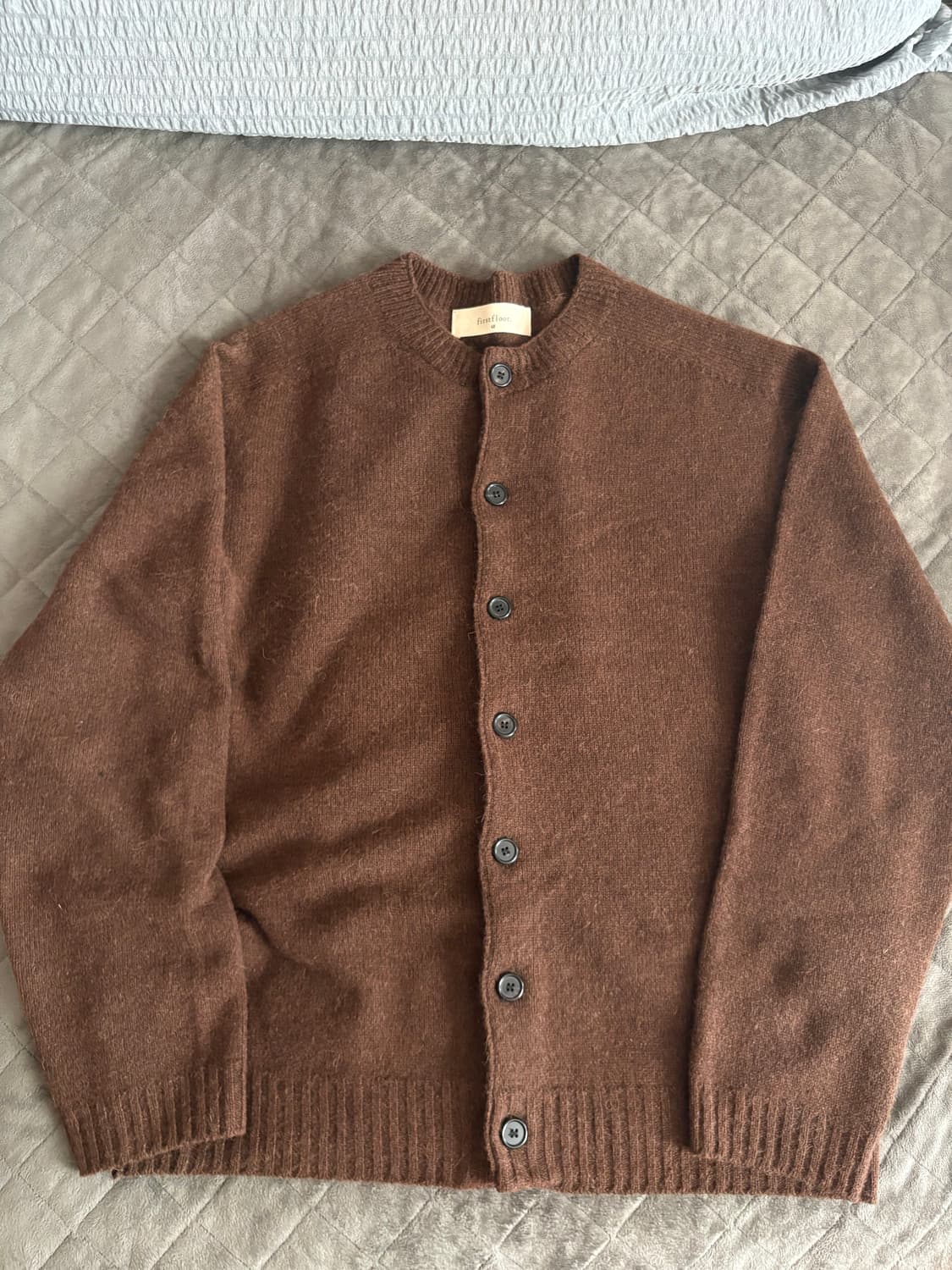 [48] 퍼스트플로어 베이비 알파카 홀가먼트 가디건 상품이미지3