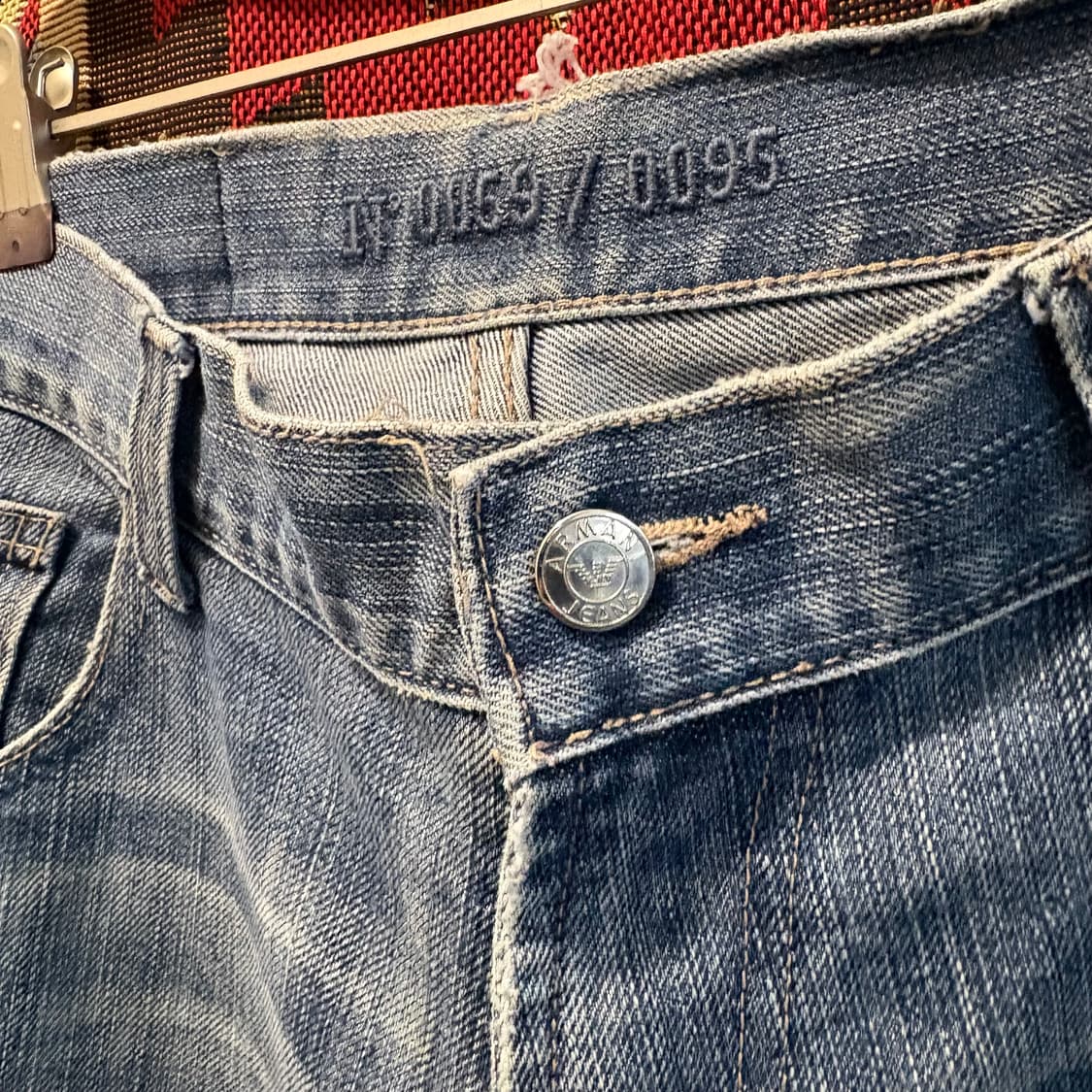 아르마니 진스 빈티지 데님팬츠 상품이미지9