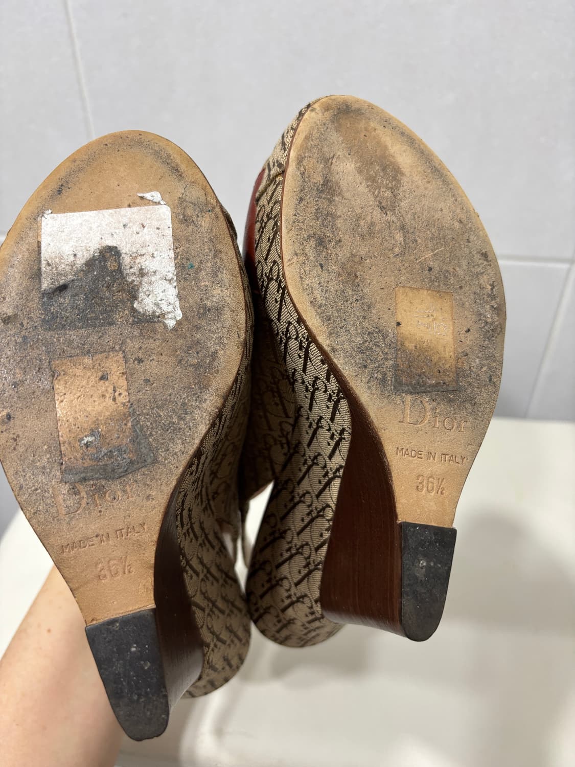 정품)디올 오블리크 토오픈 상품이미지7