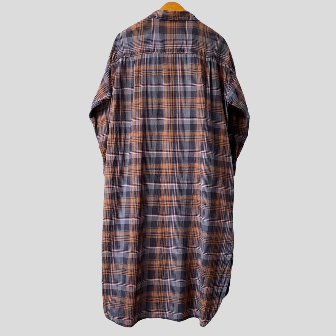 (여성M)니코앤드 체크 셔츠 롱 원피스 상품이미지6