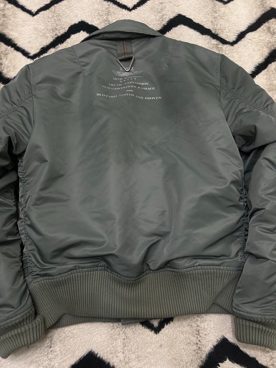 [M]엑스톤즈 U.S 델타포스 항공점퍼/국방색 상품이미지4