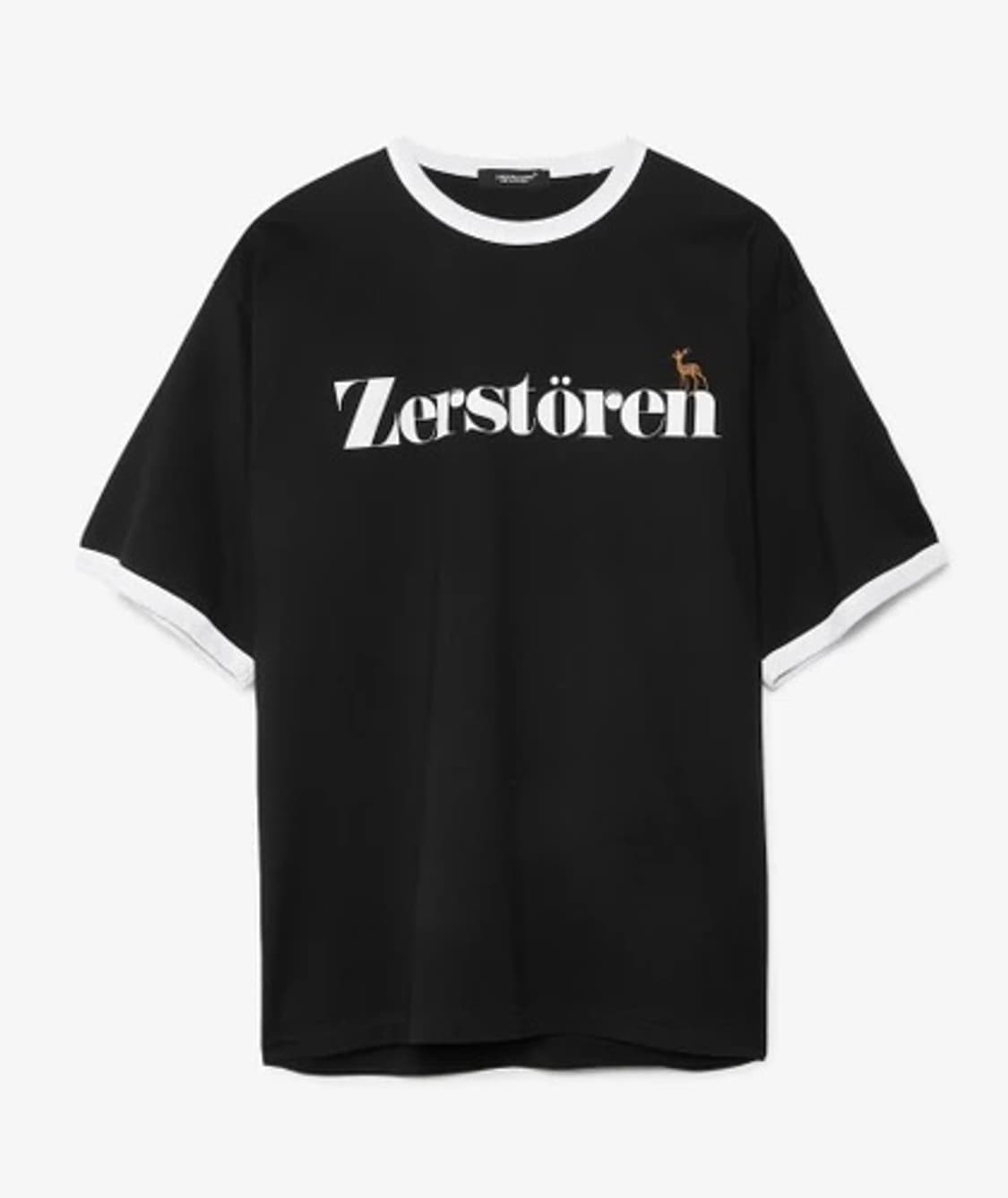 [4] 언더커버 Zerstören UC1A4803 티셔츠 블랙 상품이미지1