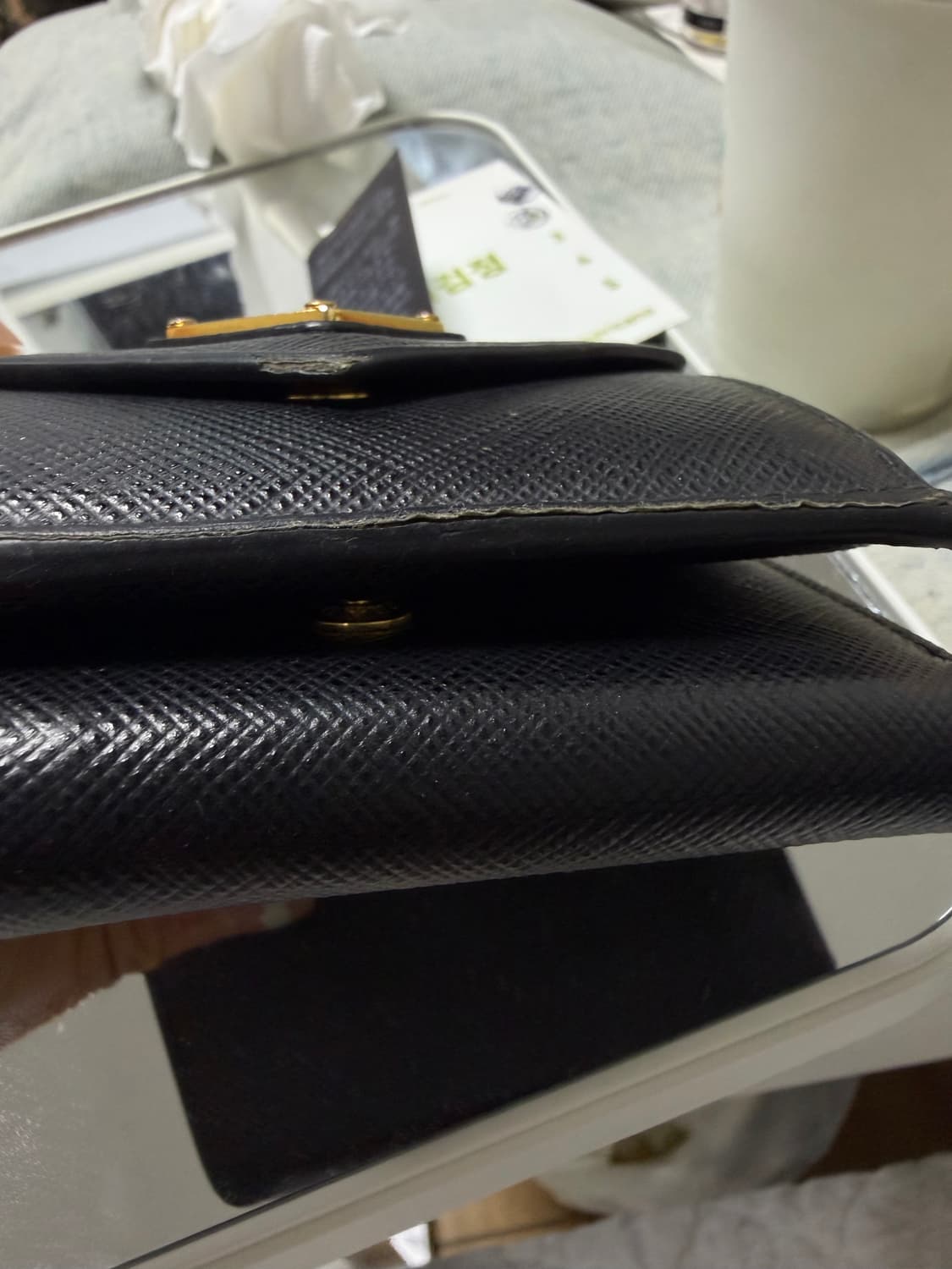 프라다 트라이폴드 지갑 상품이미지5