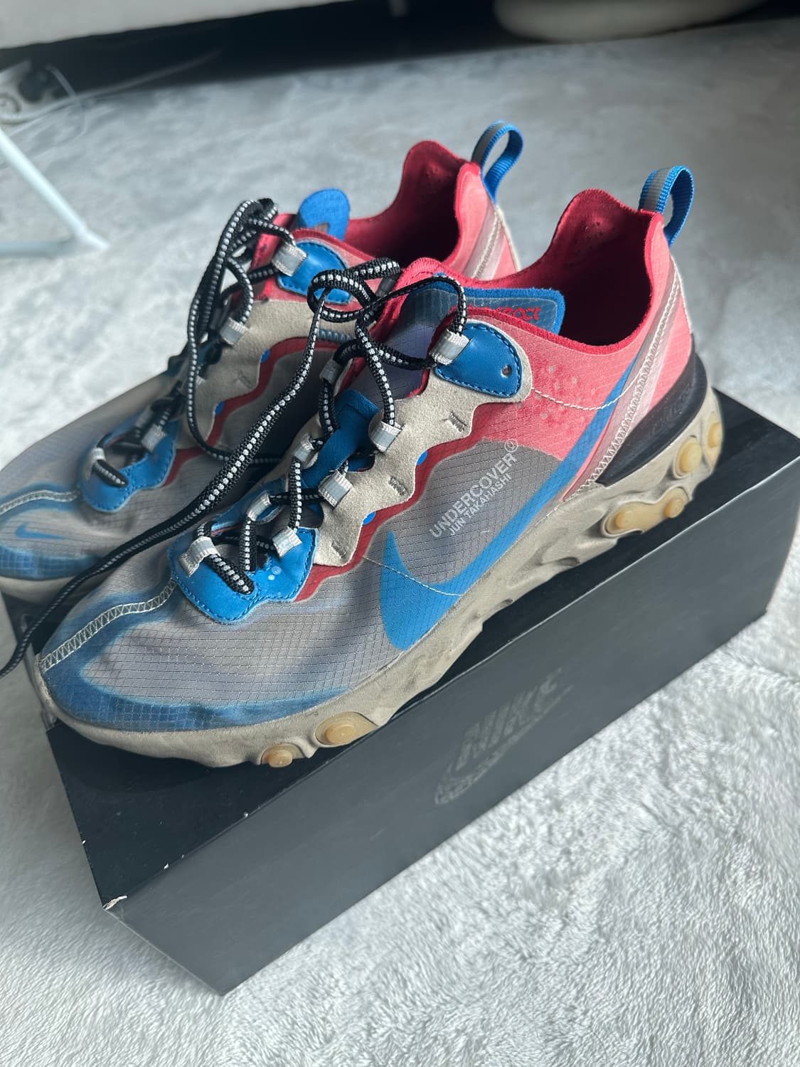 나이키 언더커버 리액트 앨리먼트87 시그널 블루 상품이미지1