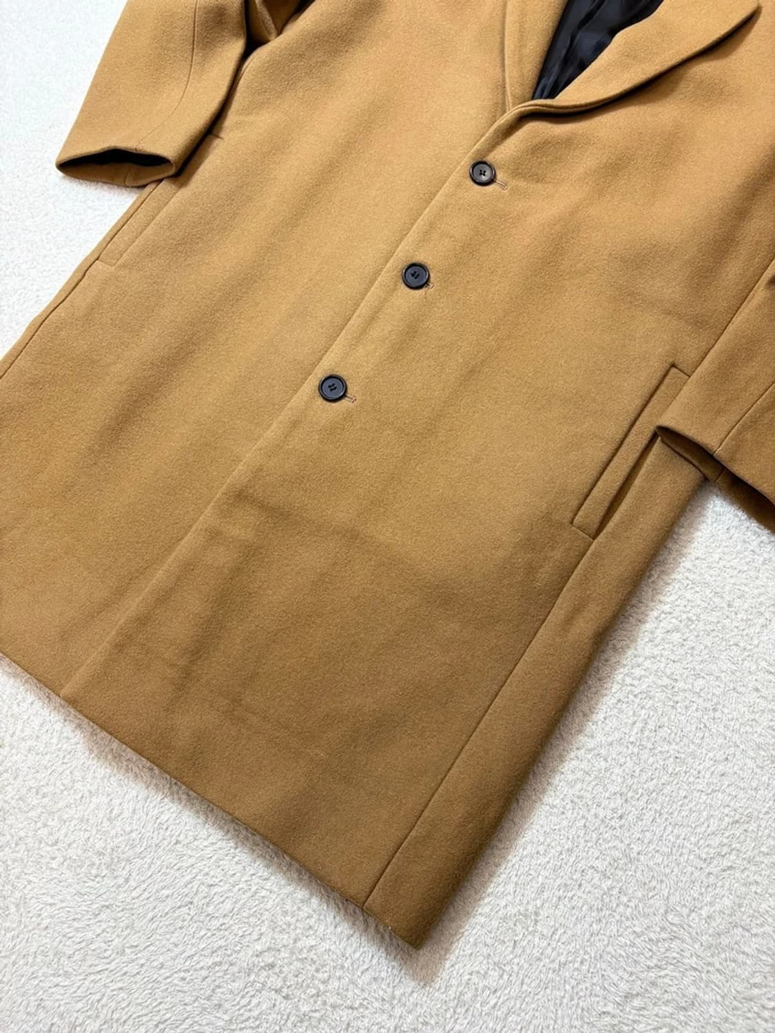 인사일런스 캐시미어블렌드 카멜 롱 코트 PN6294 상품이미지5