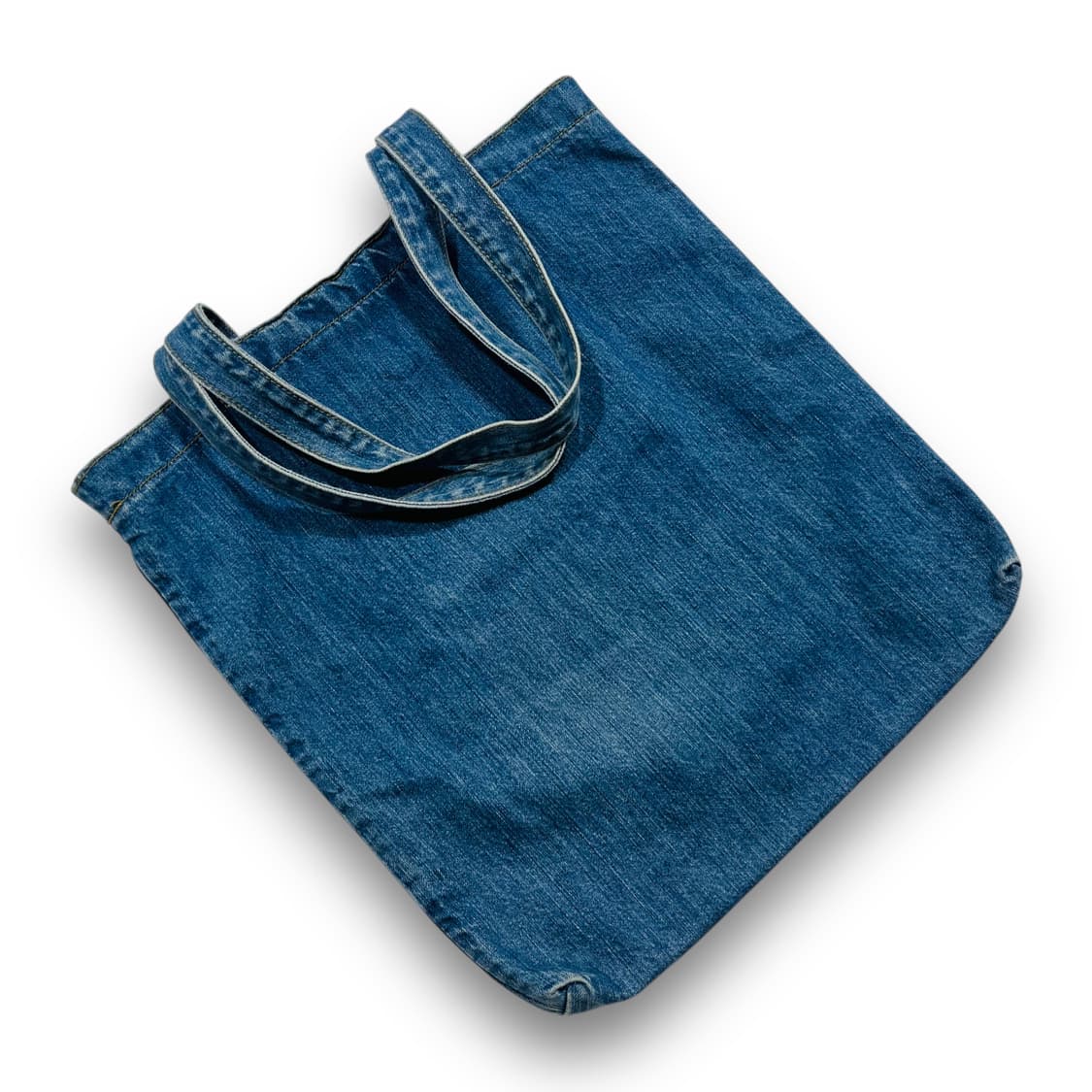 게스 빅로고 빈티지 데님 에코백 상품이미지4