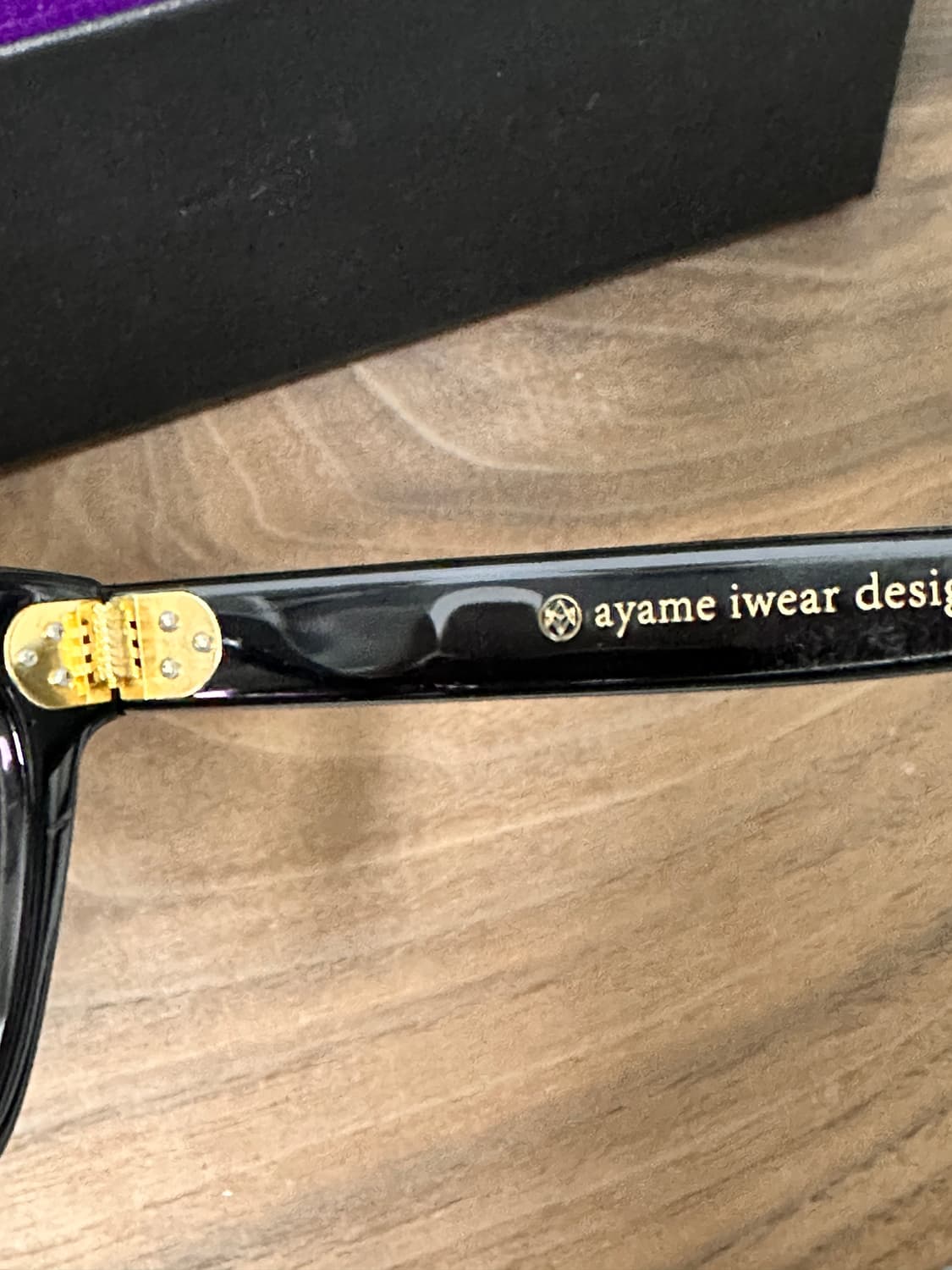 아야메 Newold II 뉴올드블랙 뿔테 안경 상품이미지6