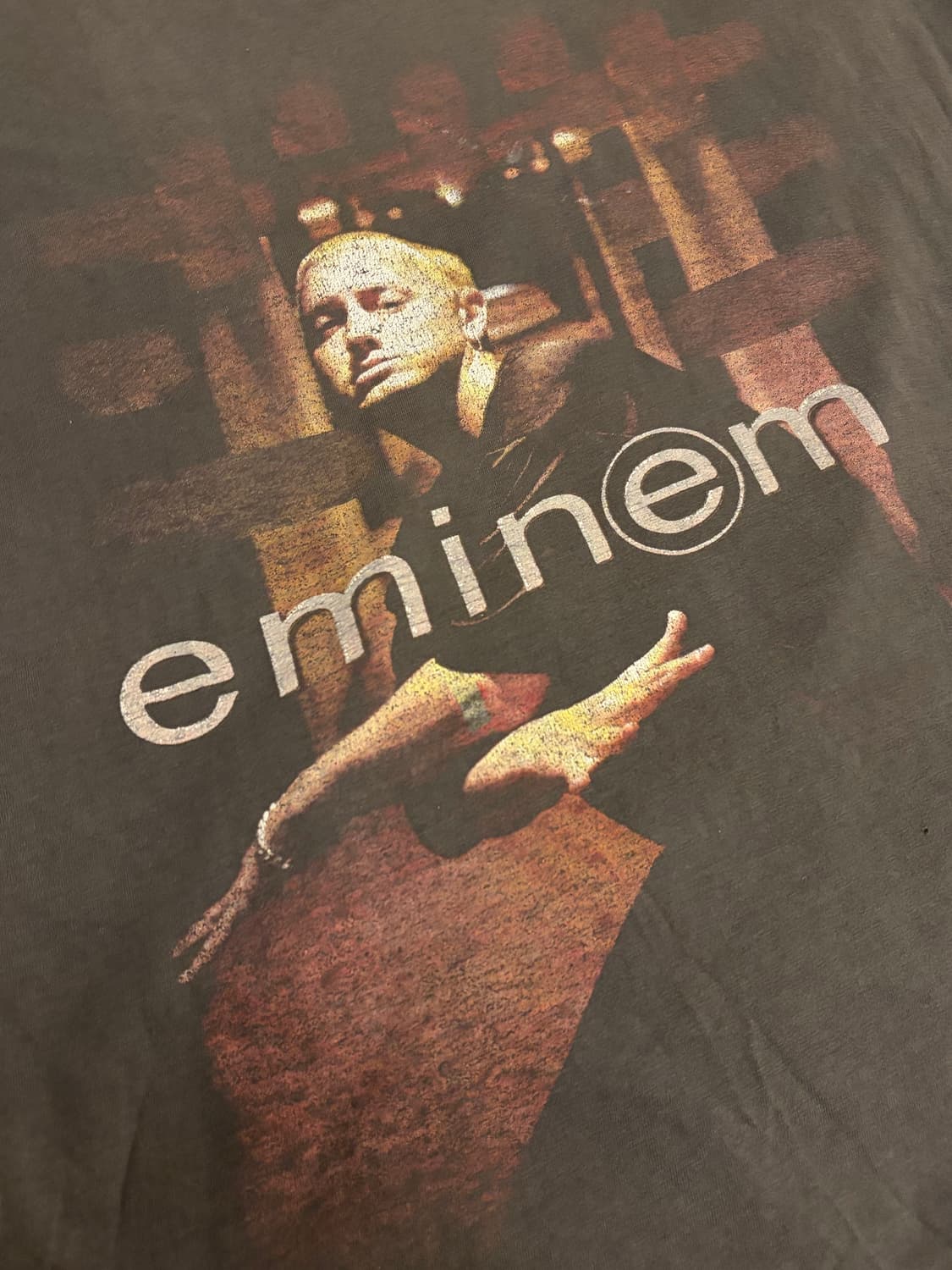 [XL] Rare ! 90-00’s  Eminem 에미넴 부틀랙 랩티셔츠 상품이미지2
