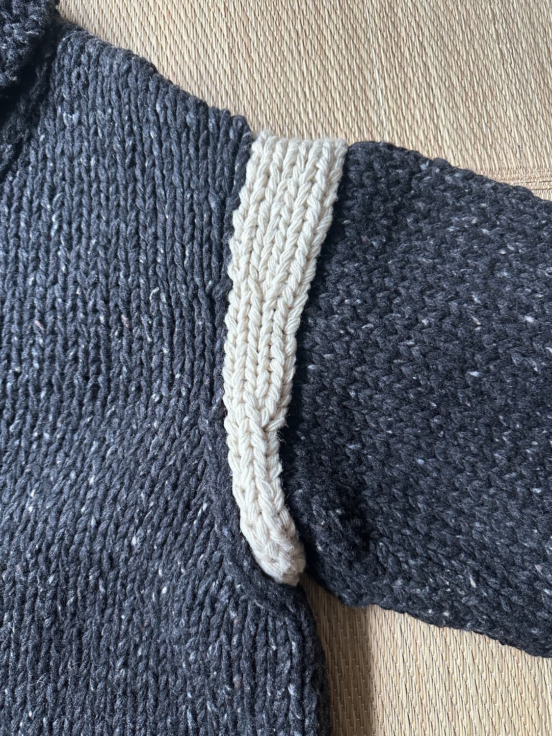 (4) visvim 24 cowichan hand knit BK 상품이미지5