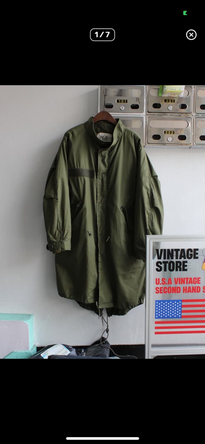 80s OG US M-65 피쉬테일 개파카 상품이미지1