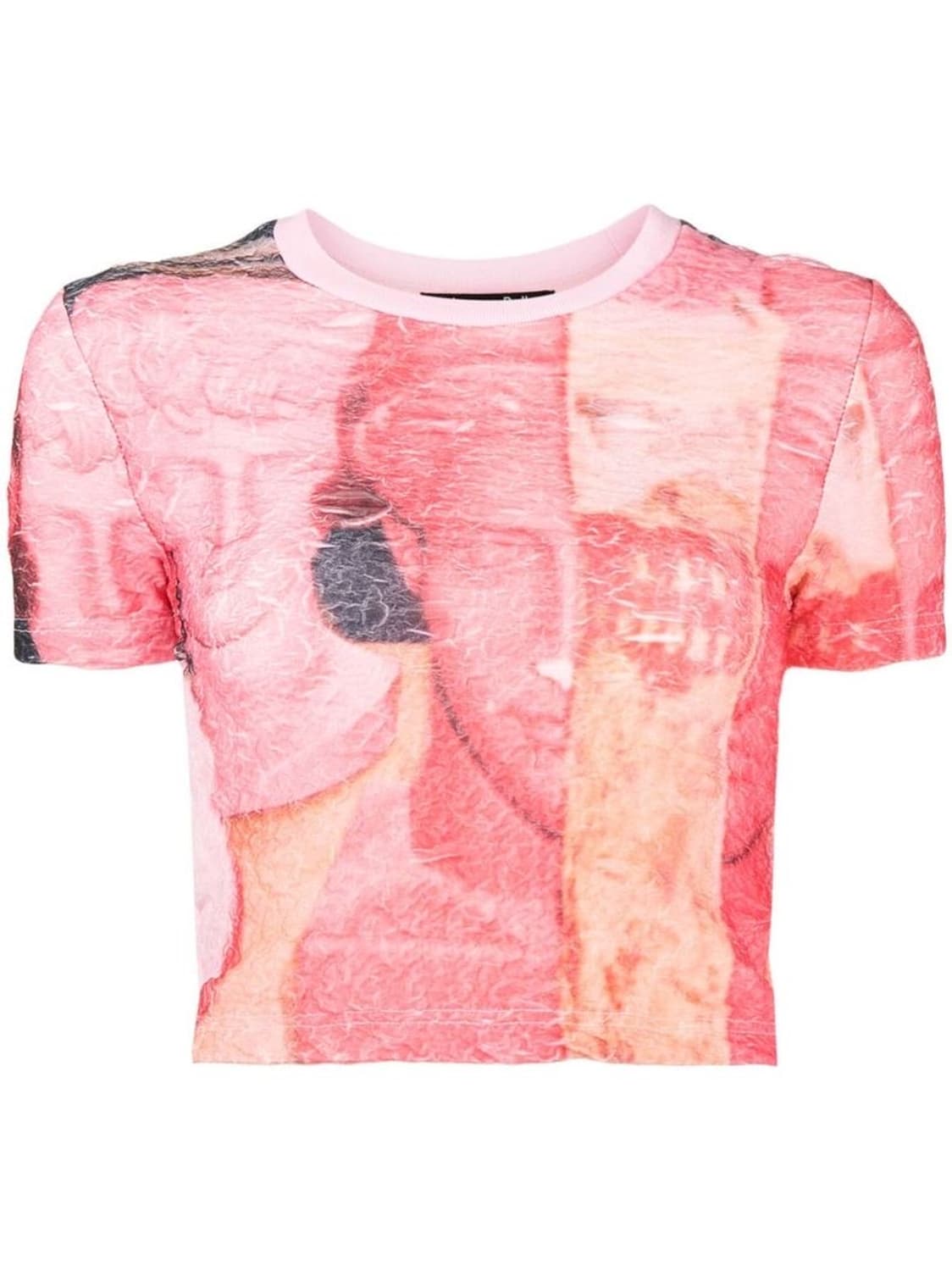 앤더슨벨 우먼 크링클 크롭 탑 상품이미지4