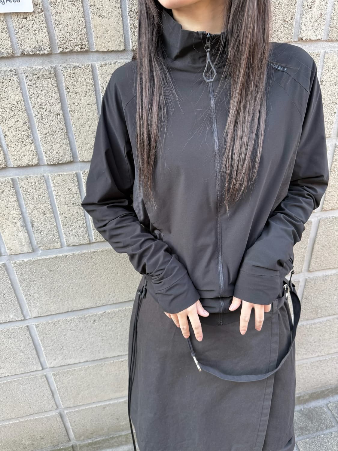 혜인서 올 블랙 매쉬 져지 상품이미지4