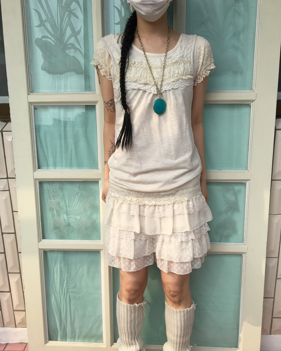 Lace point sleeveless 상품이미지5