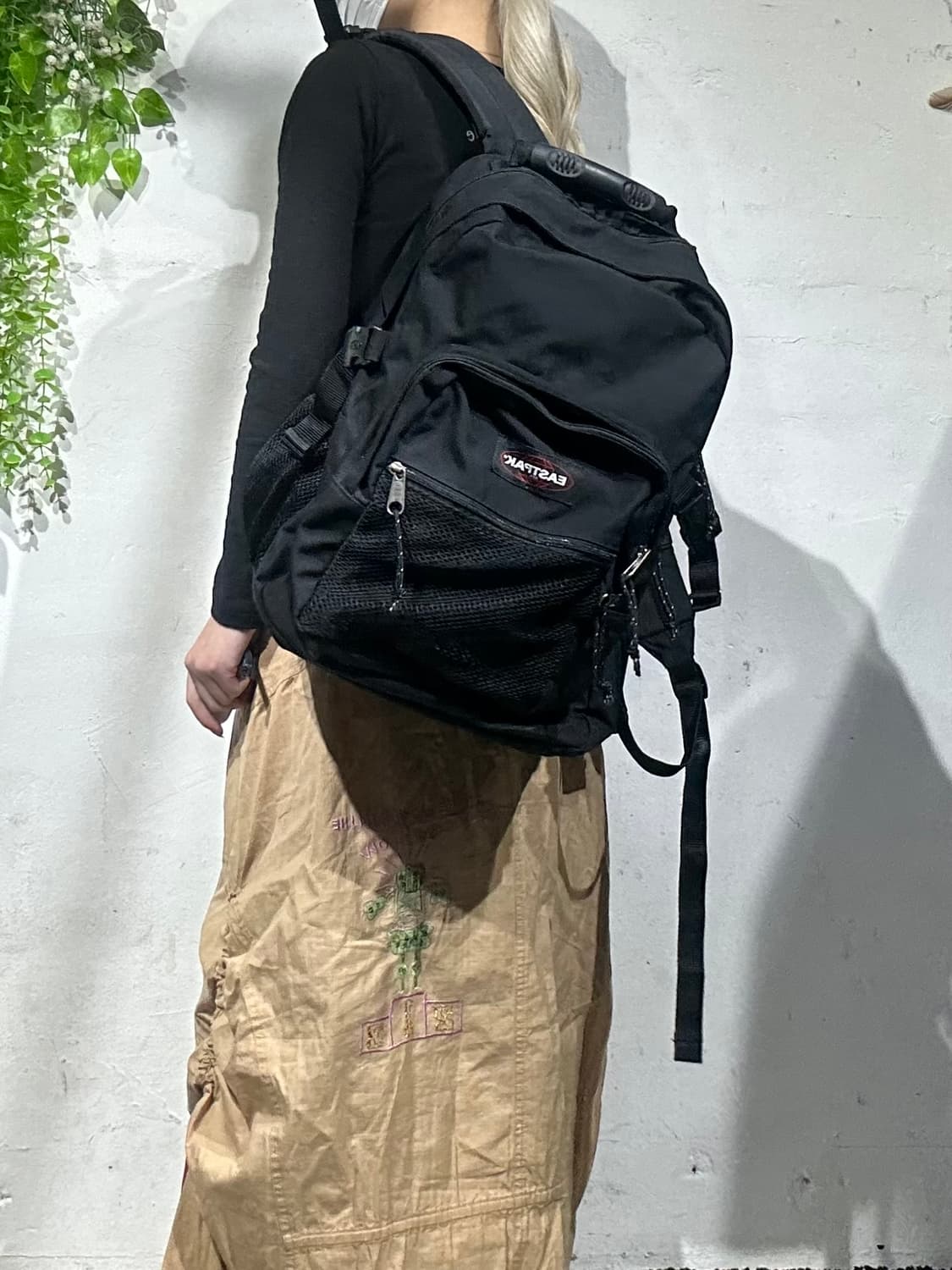 이스트팩 블랙 백팩 가방 상품이미지1