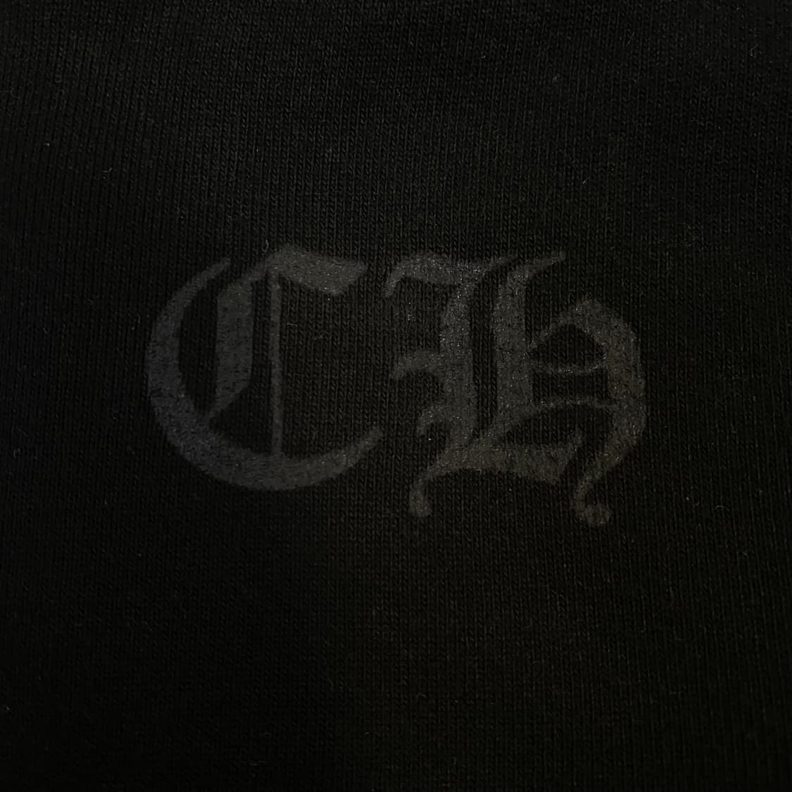 [XL] 크롬하츠 홀스슈 로고 백 포켓 스웨트팬츠 블랙 상품이미지4