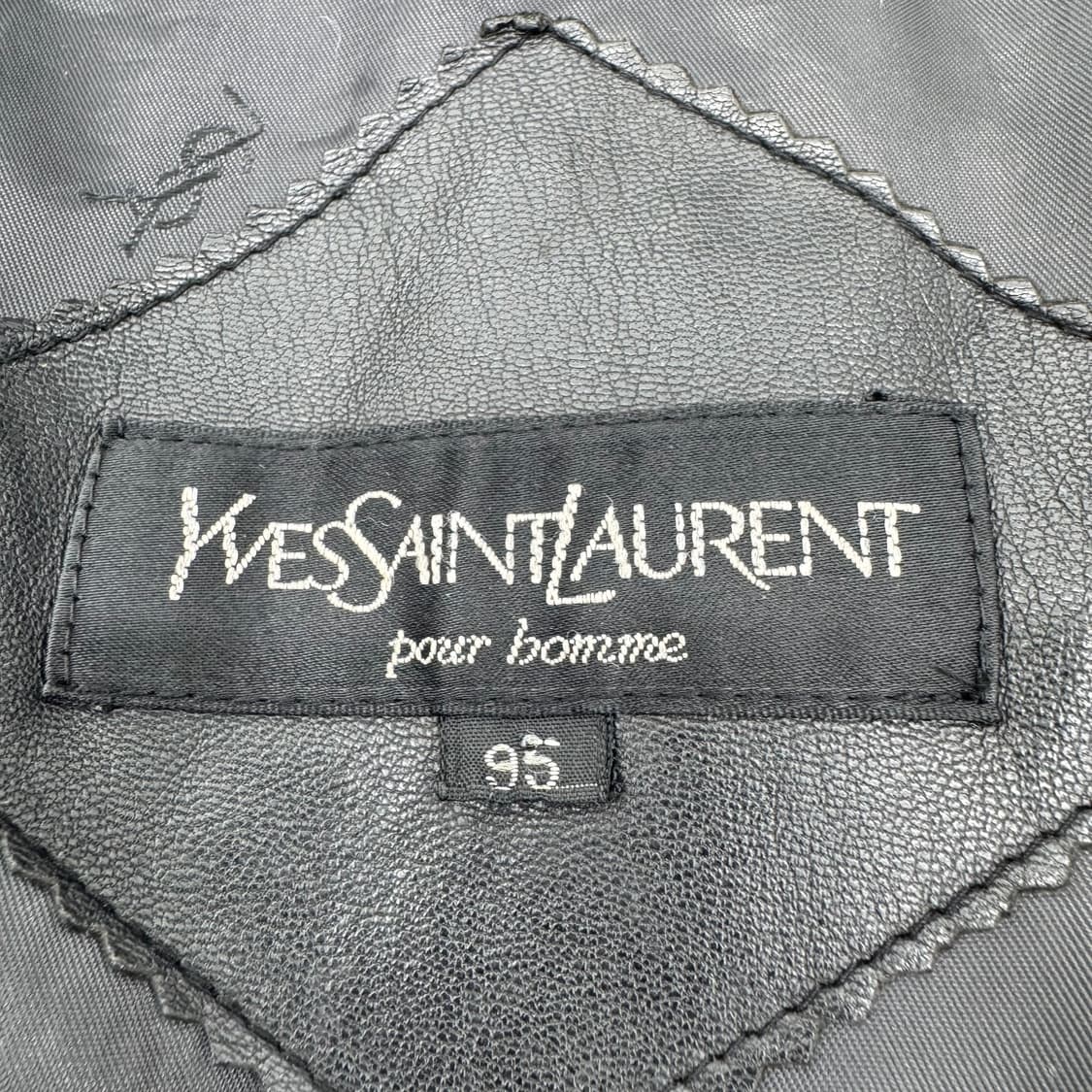 입생로랑 가죽 자켓  상품이미지4