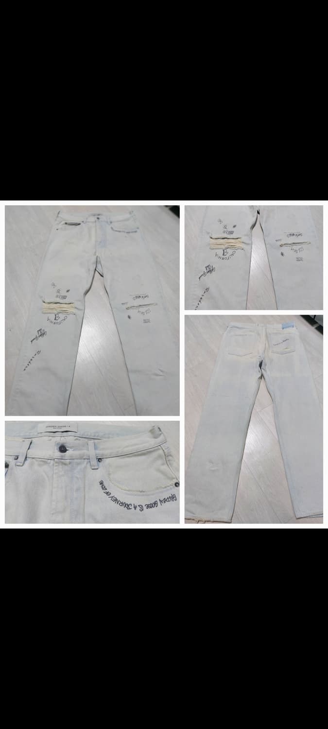 매장 정품 골든구스 데미지 데님 34 상품이미지1