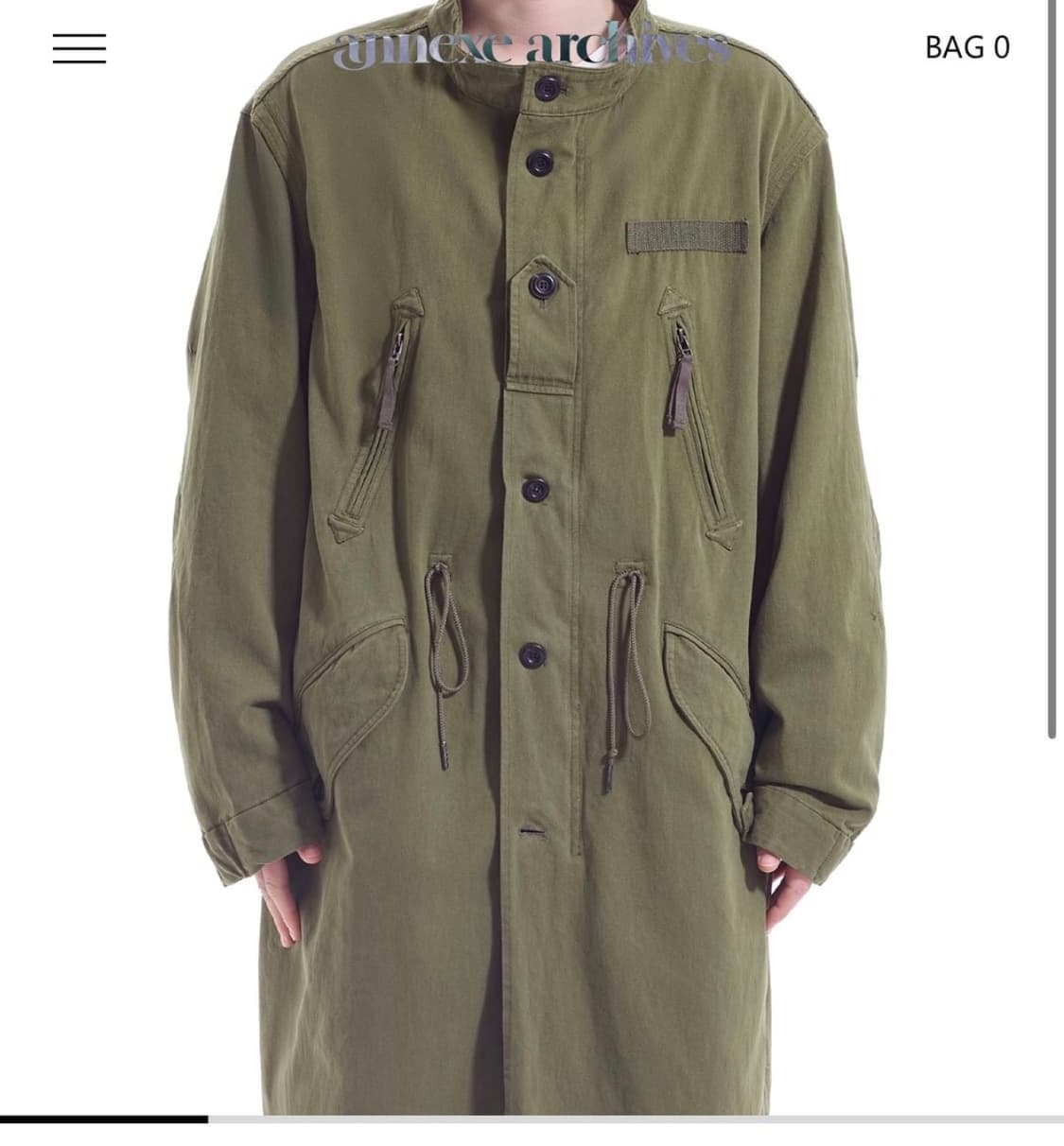 [구매중] 아넥스 아카이브 야상 파카 2 상품이미지1