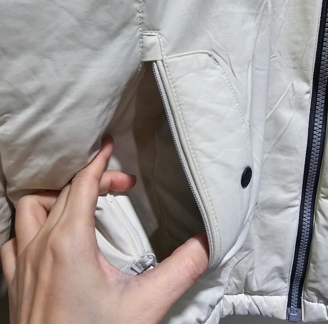 K2 아이보리 퀼팅 패딩 자켓 100 상품이미지7