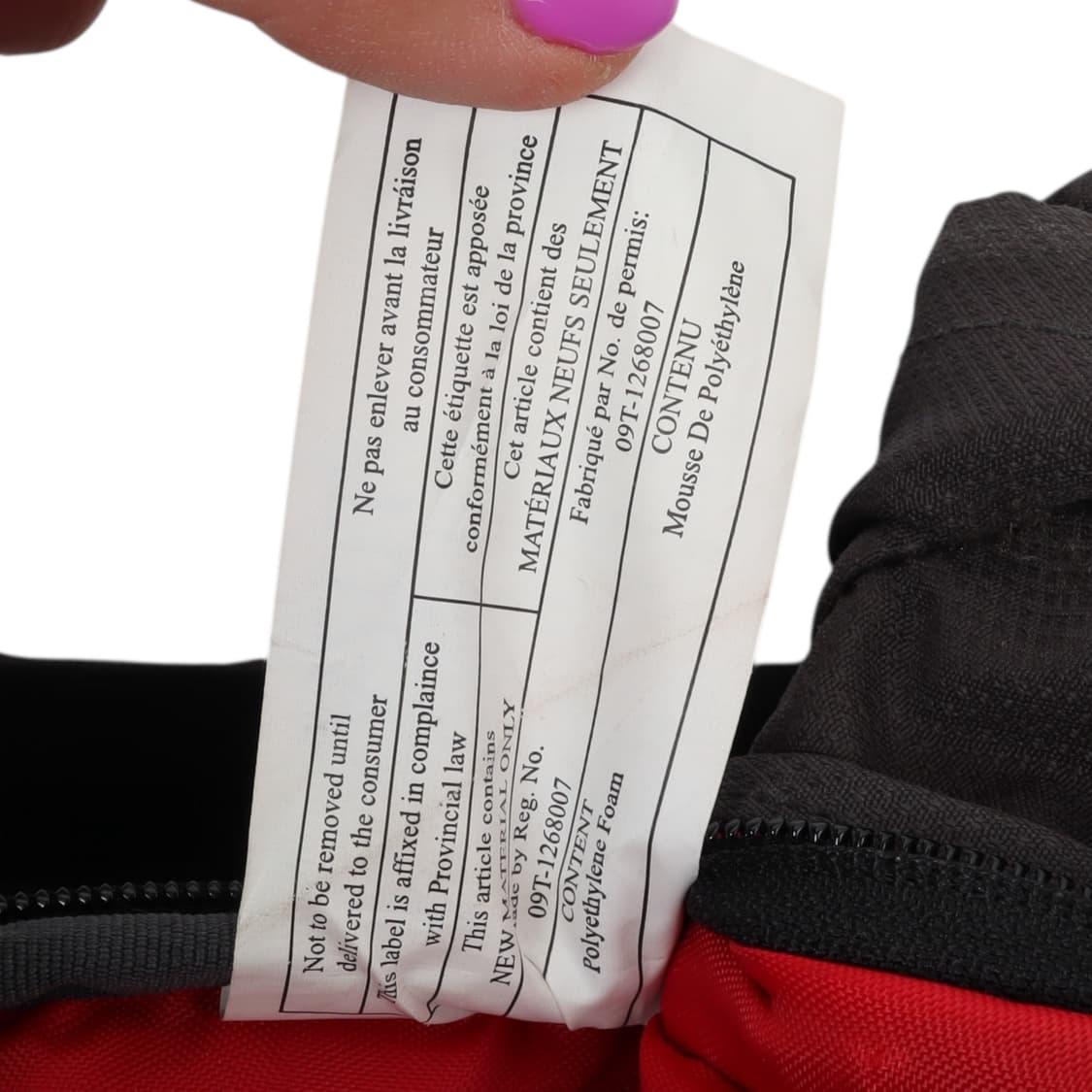 잔스포츠 캔버스 백팩 상품이미지9