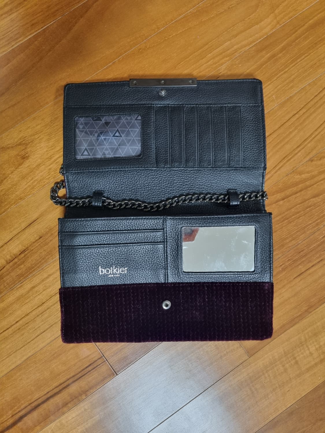 바키아 botkier 버건디 벨벳 WOC 상품이미지7