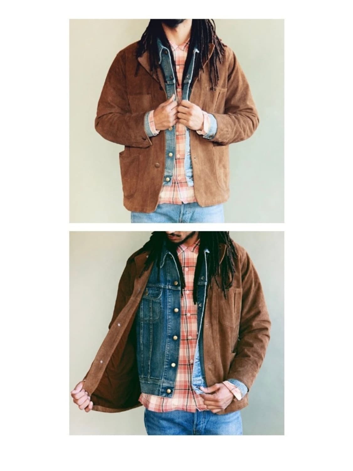 rrl 스웨이드 초어 xxl 상품이미지7