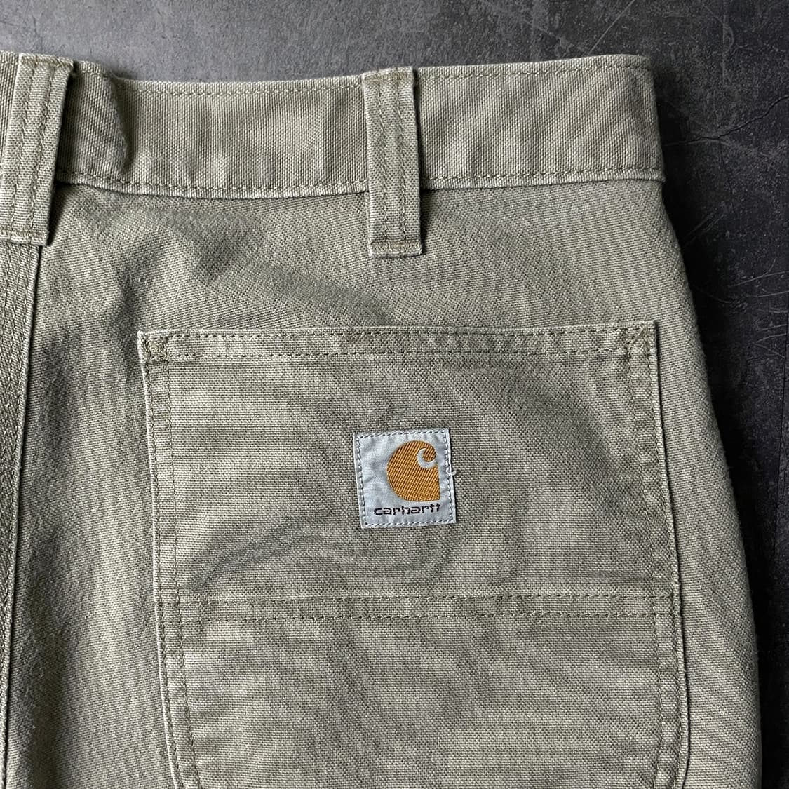 CARHARTT 칼하트 빈티지 베이지 싱글니 카펜터 워크팬츠 상품이미지8