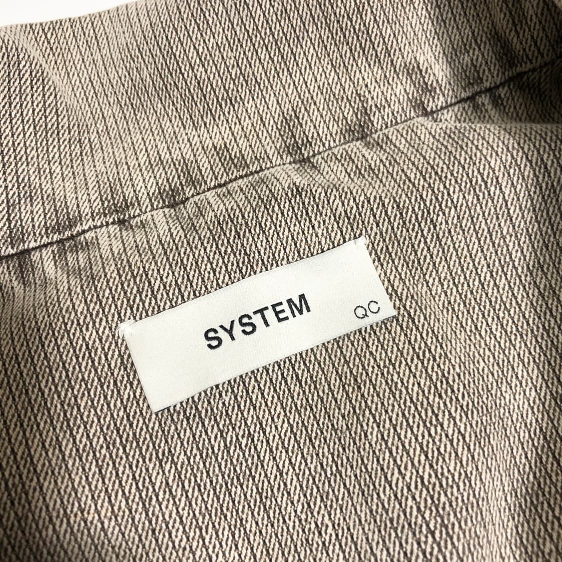 시스템옴므 워시드 자켓 (QC샘플) 상품이미지2