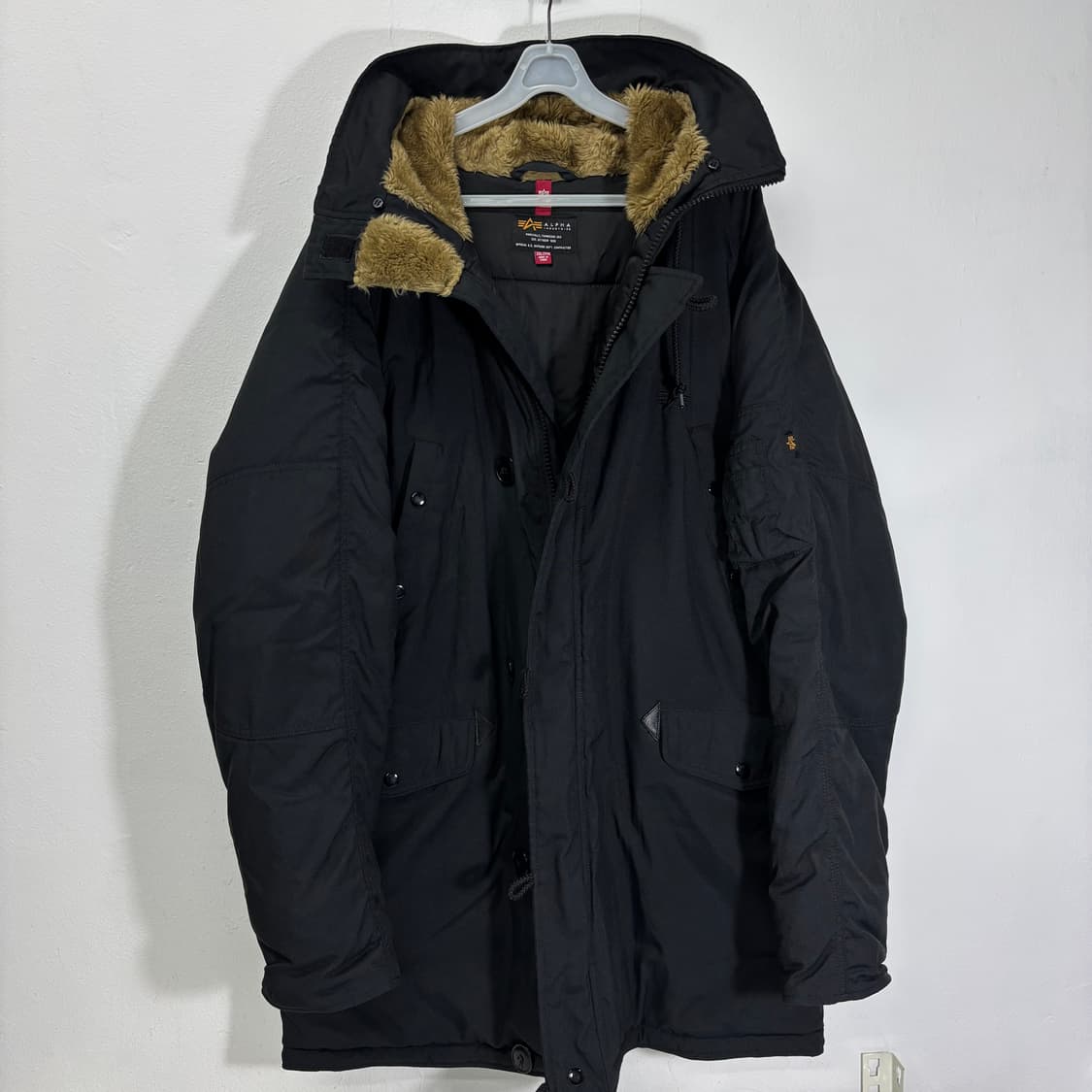 2XL 알파인더스트리 블랙 N3B 야상점퍼 상품이미지2