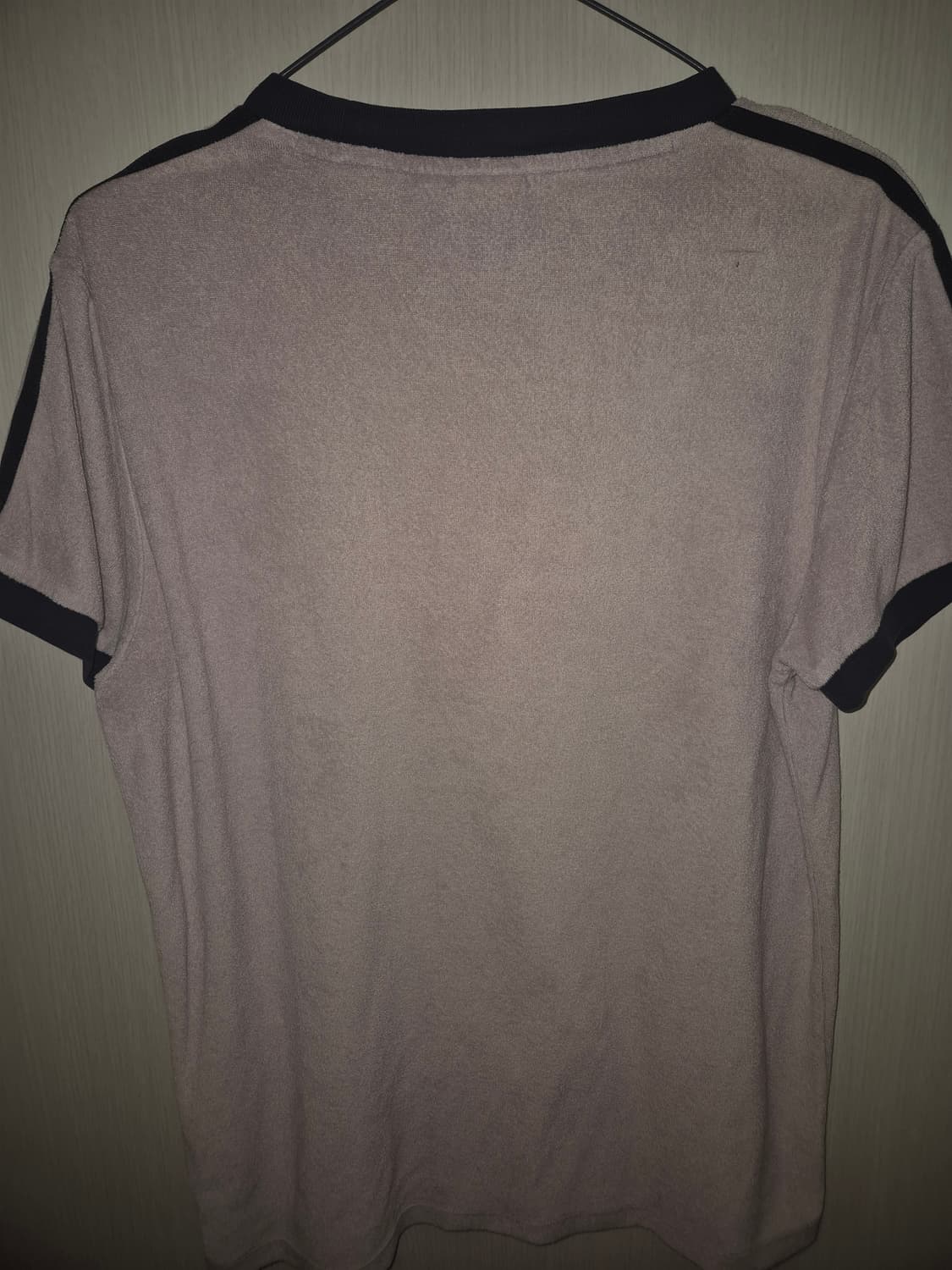 아디다스 테리 소재 연보라빛 반팔 링거티 L 상품이미지4