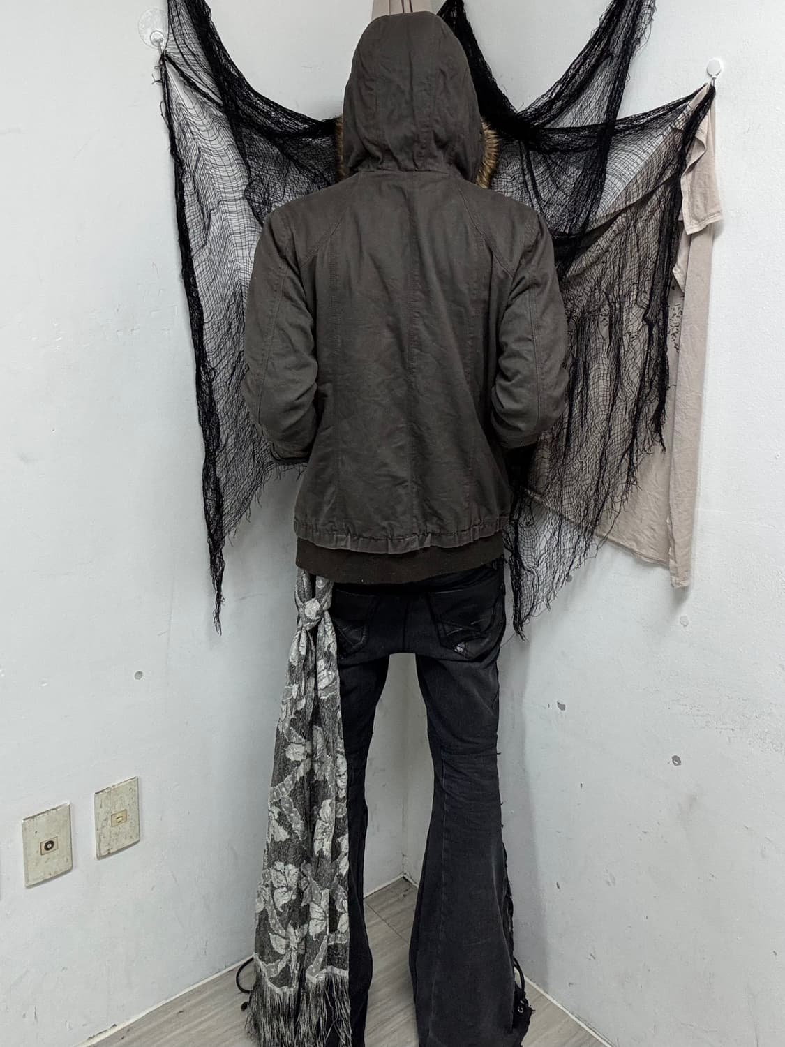 [In the Attic] Grunge mood Fur Jacket 상품이미지5