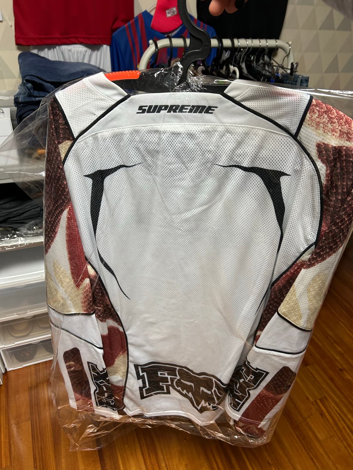 슈프림 폭스레이싱 저지 새상품 L 상품이미지2