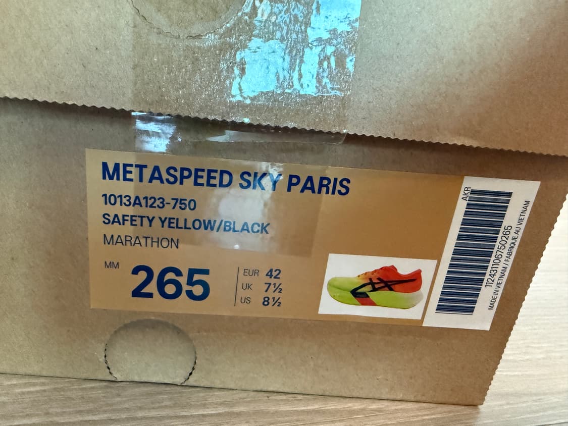 아식스 메타스피드 스카이 파리 265 상품이미지9