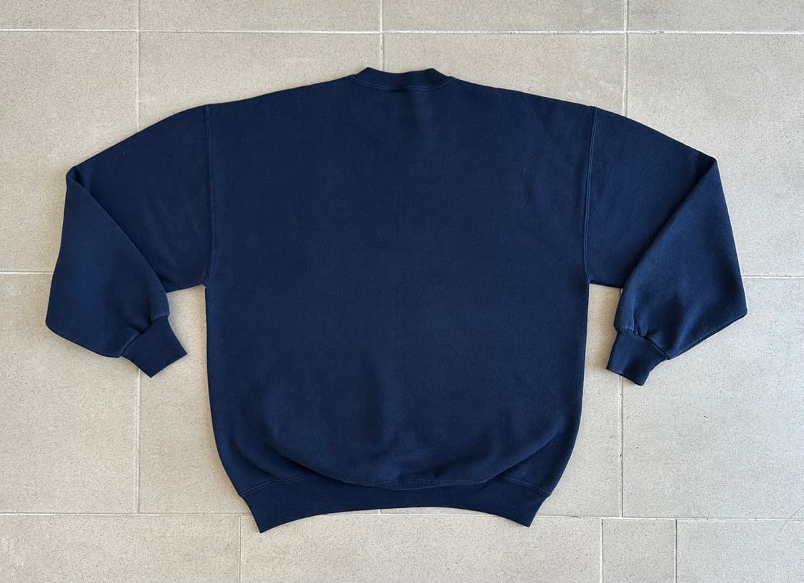 90s 빈티지 러셀 스웻셔츠 네이비 XL USA 상품이미지2