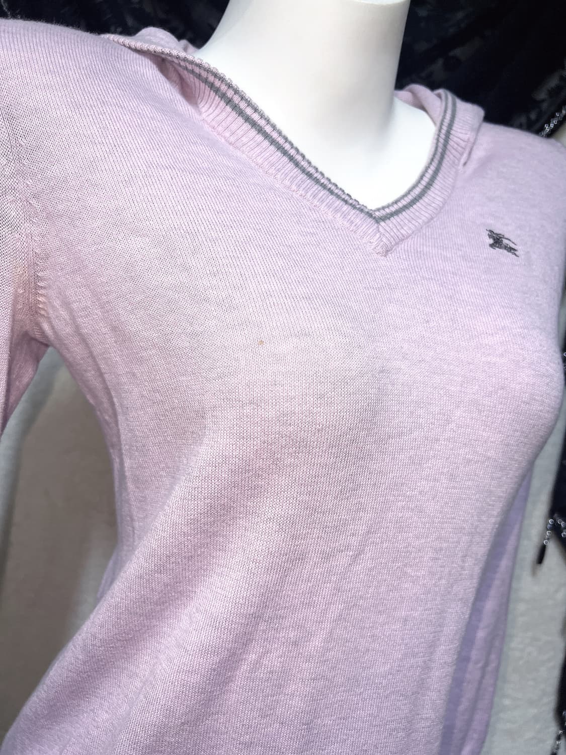 버버리 블루라벨 라벤더 후드 니트원피스 로맨틱갸루 로걀 핀터 하치 러블리 상품이미지8