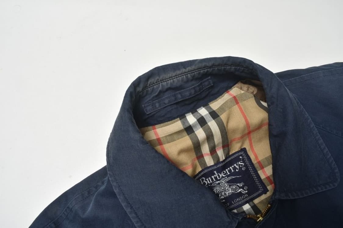 90S USA 버버리 블루종 자켓 S N1189 상품이미지10