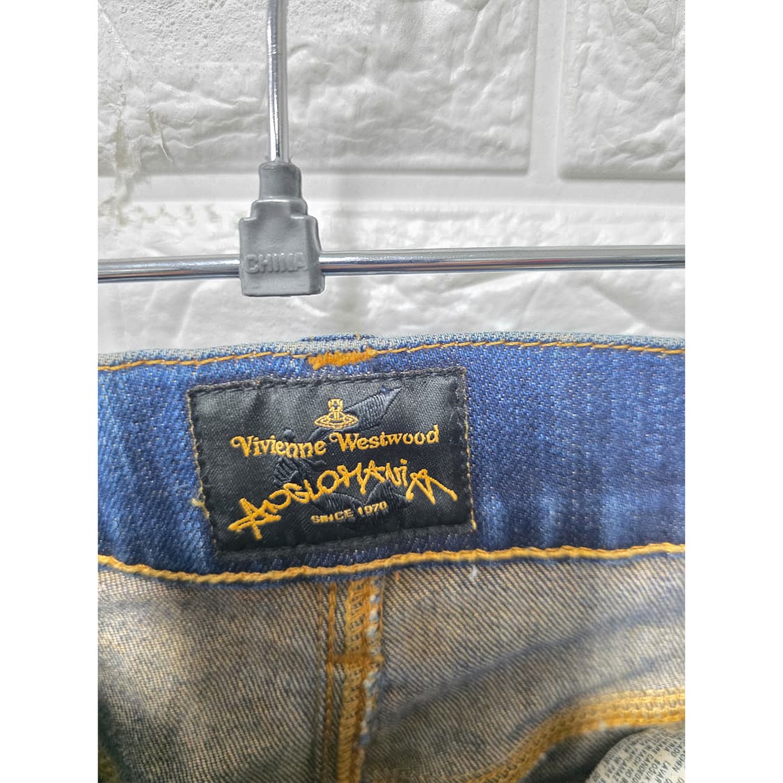 비비안웨스트우드 앵글로매니아 청바지 27인치 상품이미지2