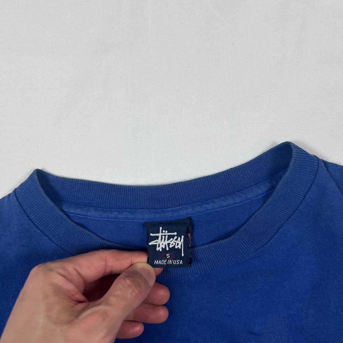 90’s 스투시 stussy 빅로고 반팔티 상품이미지7