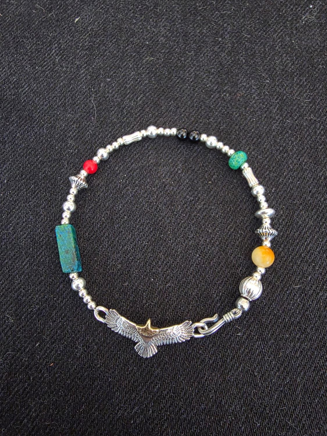 3Cross silver egle Navaho totem bracelet 상품이미지10
