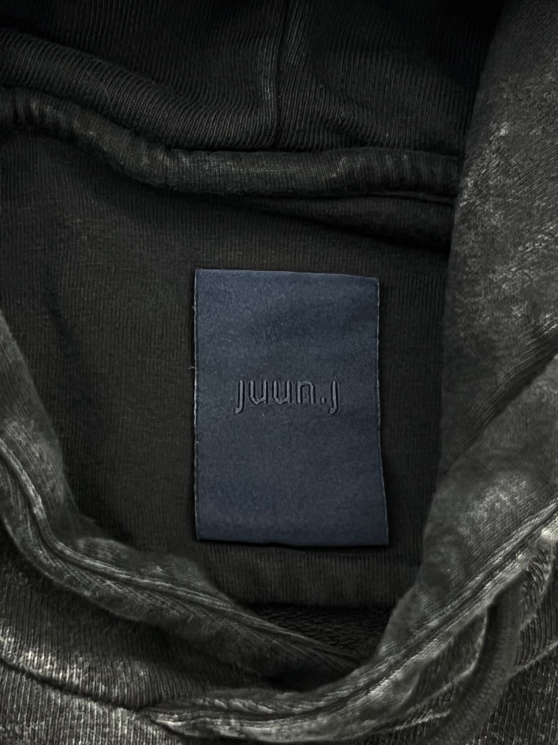 준지 24ss 가먼트다잉 루즈핏 후드 티셔츠 상품이미지9