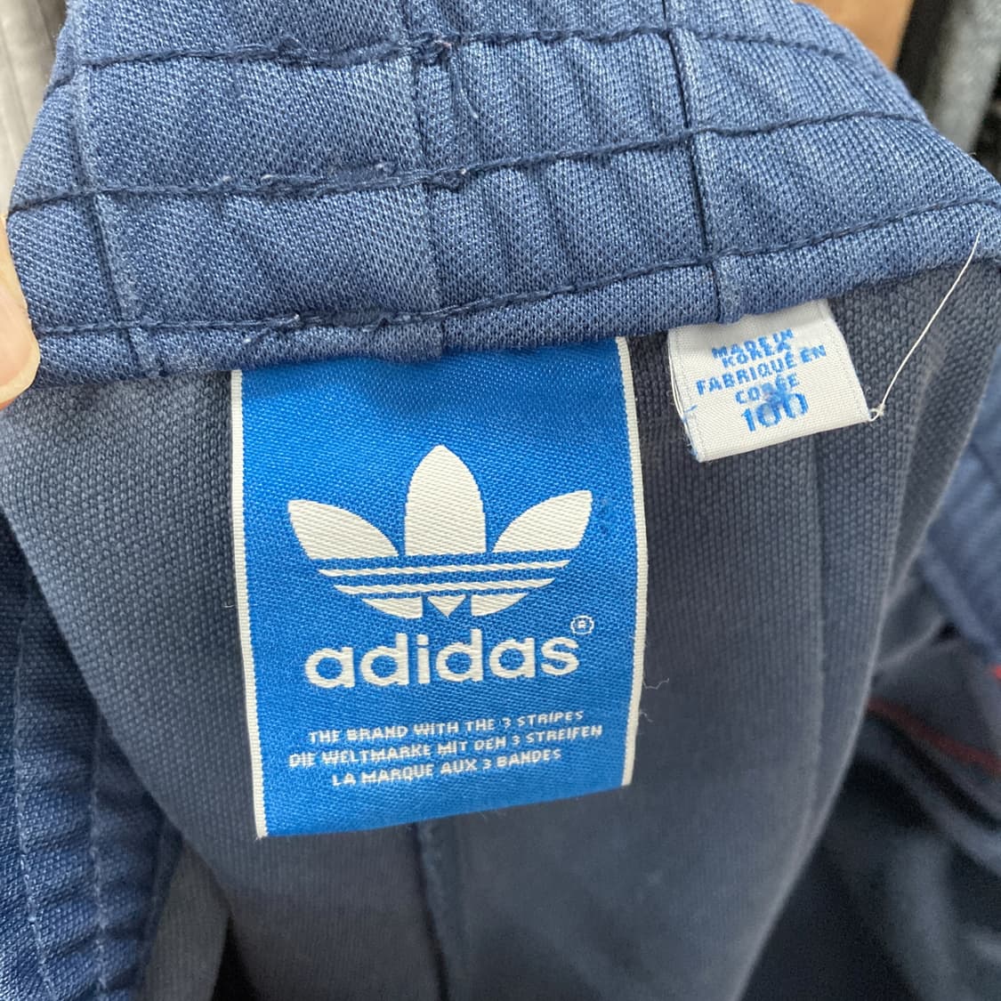 아디다스 남성 유로파 트랙팬츠 블루 L  상품이미지4