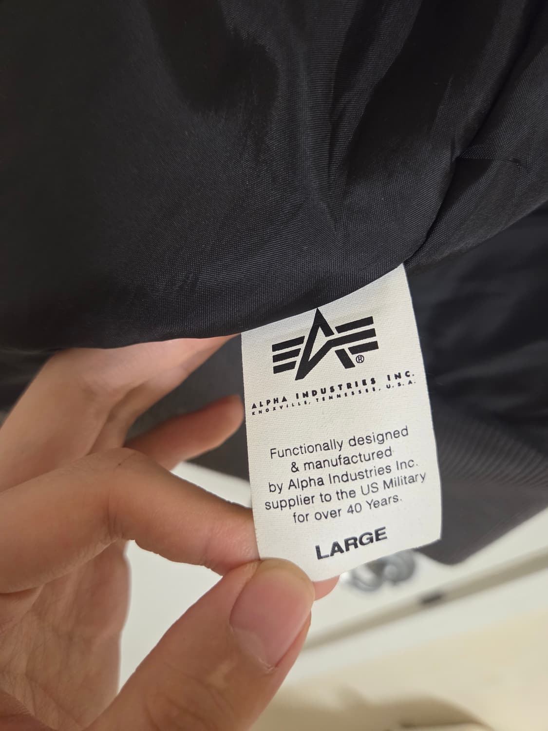 [L] 알파 인더스트리 N-2B 항공 점퍼 상품이미지5