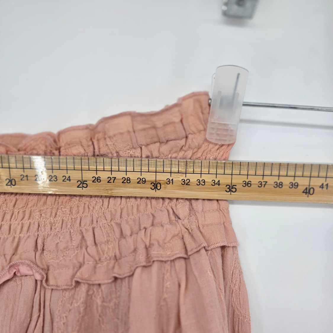 자수 캉캉 롱스커트 밴딩 코튼 스커트 상품이미지4