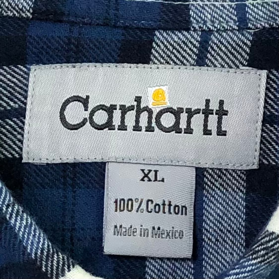 XL 칼하트 체크 남방 상품이미지3