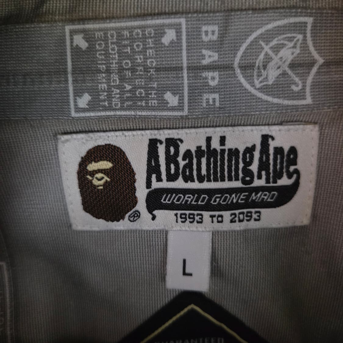 (L) 베이프 1st 카모 고어텍스 스노우보드 자켓 상품이미지3